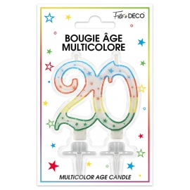 Bougies 20 ans