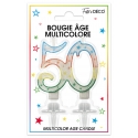 Bougies 50 ans