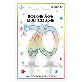 Bougies 70 ans