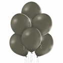 25 Ballons pastel Ø12cm Anthracite