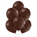 25 Ballons pastel Ø12cm chocolat