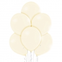 25 Ballons pastel Ø12cm ivoire