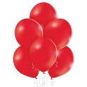 25 Ballons pastel Ø12cm rouge