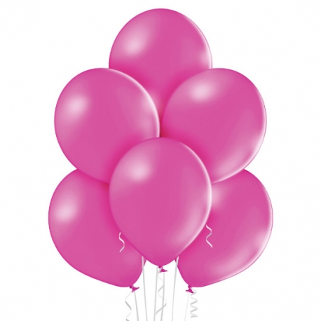 25 Ballons pastel diamètre 13cm violet