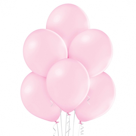 25 Ballons pastel diamètre 13cm bleu ciel