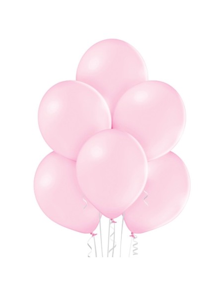 25 Ballons pastel diamètre 13cm bleu ciel