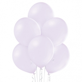 25 Ballons pastel diamètre 12cm lilas