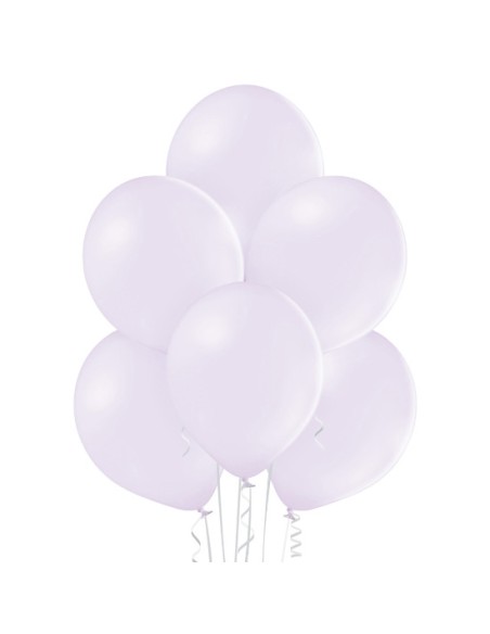 25 Ballons pastel diamètre 12cm lilas