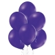 25 Ballons pastel diamètre 12cm violet