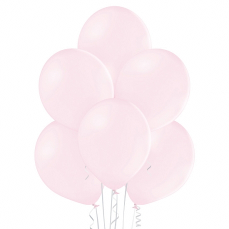 8 Ballons pastel Ø 30cm soft pink