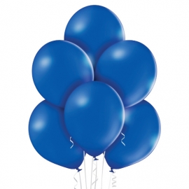 8 Ballons pastel Ø 30cm bleu nuit