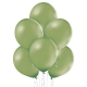 8 Ballons pastel Ø 30cm Rosemarie green