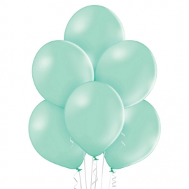 8 Ballons pastel Ø 30cm light green