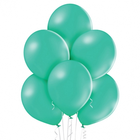 8 Ballons pastel Ø 30cm light green