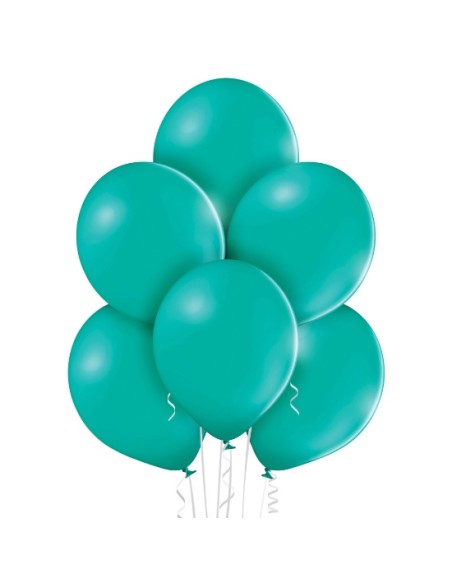 8 Ballons pastel Ø 30cm vert forêt