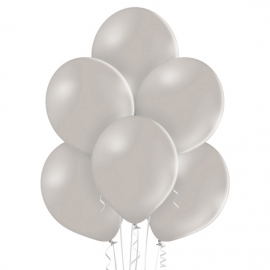 50 Ballons pastel Ø 30cm blanc