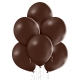 50 Ballons pastel Ø 30cm noir