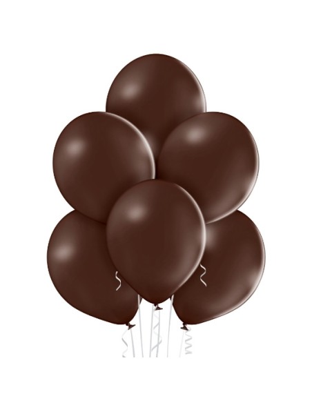 50 Ballons pastel Ø 30cm noir