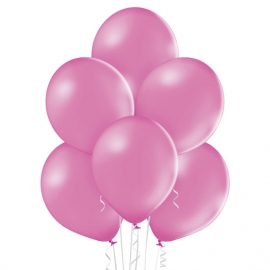 50 Ballons pastel Ø 30cm rose cyclamen