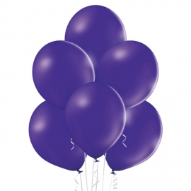 50 Ballons pastel Ø 30cm violet