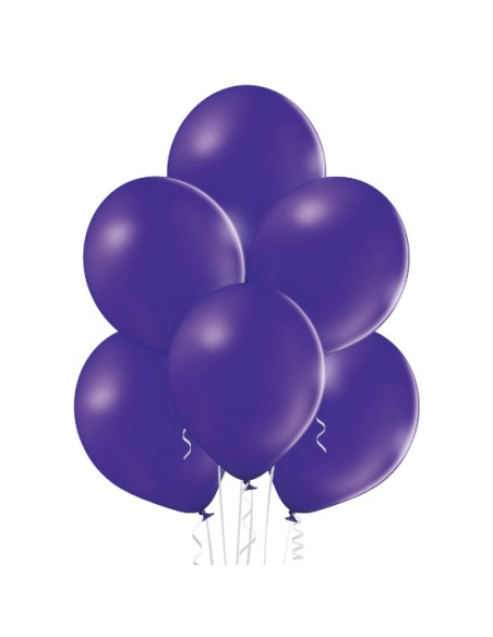 50 Ballons pastel Ø 30cm violet
