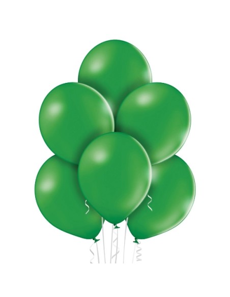 50 Ballons pastel Ø 30cm vert sapin