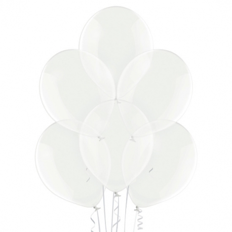 25 Ballons transparent Ø 12cm