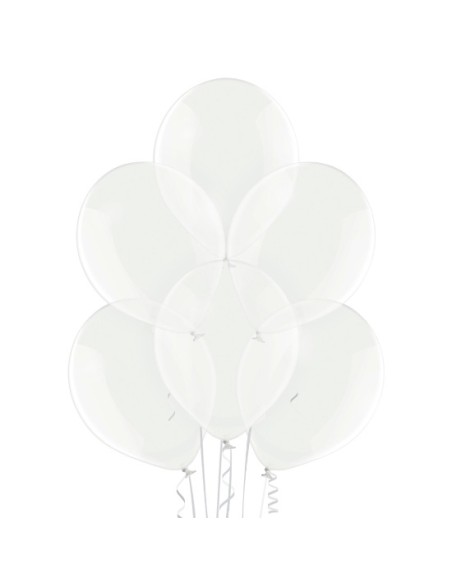 25 Ballons transparent Ø 12cm