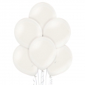 25 Ballons nacrés Ø 12cm blanc