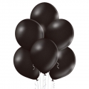 25 Ballons nacrés Ø 12cm noir