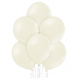25 Ballons nacrés Ø 12cm taupe