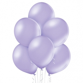 25 Ballons nacrés Ø 12cm lavande