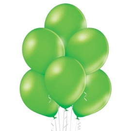 8 Ballons nacrés Ø 30cm light green