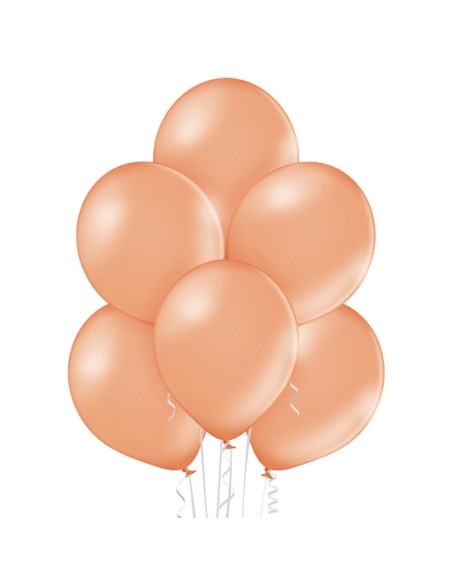 50 Ballons nacrés Ø 30cm orange