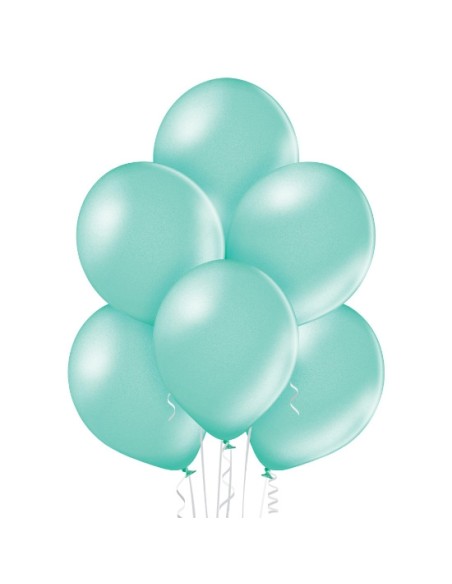50 Ballons nacrés Ø 30cm bleu ciel