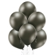 50 Ballons glossy Ø 30cm argent