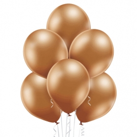 50 Ballons glossy Ø 30cm copper