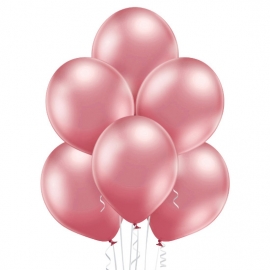 50 Ballons glossy Ø 30cm rose gold