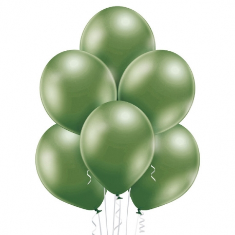 50 Ballons glossy Ø 30cm vert