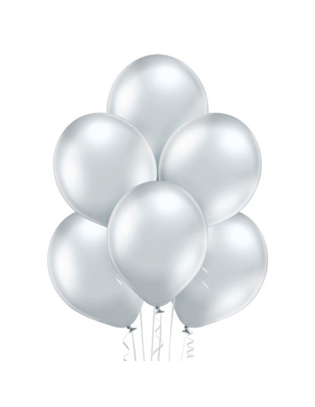 8 Ballons nacrés Ø 30cm vert pomme