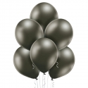 8 Ballons glossy Ø 30cm anthracite