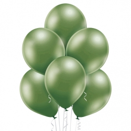 8 Ballons glossy Ø 30cm vert