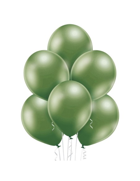 8 Ballons glossy Ø 30cm vert