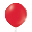 1 Ballon pastel Ø 60cm rouge