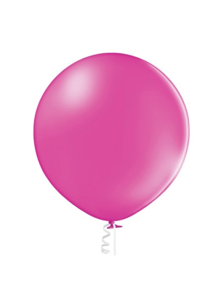 1 Ballon pastel Ø 60cm rouge