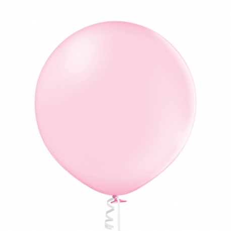 1 Ballon pastel Ø 60cm rose