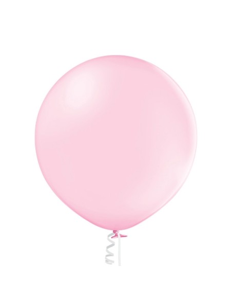 1 Ballon pastel Ø 60cm rose