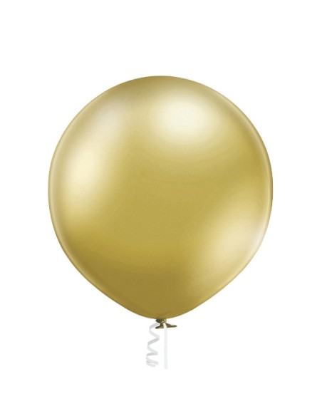 1 Ballon glossy Ø 60cm argent