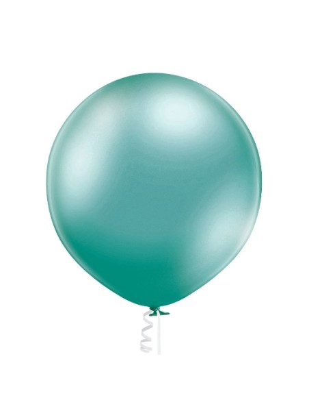 1 Ballon glossy Ø 60cm bleu