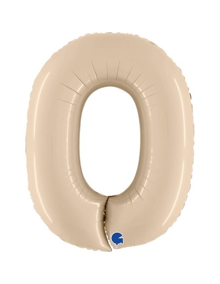 Ballon mylar 102cm bleu - Chiffre 9